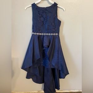 Girls blue dress